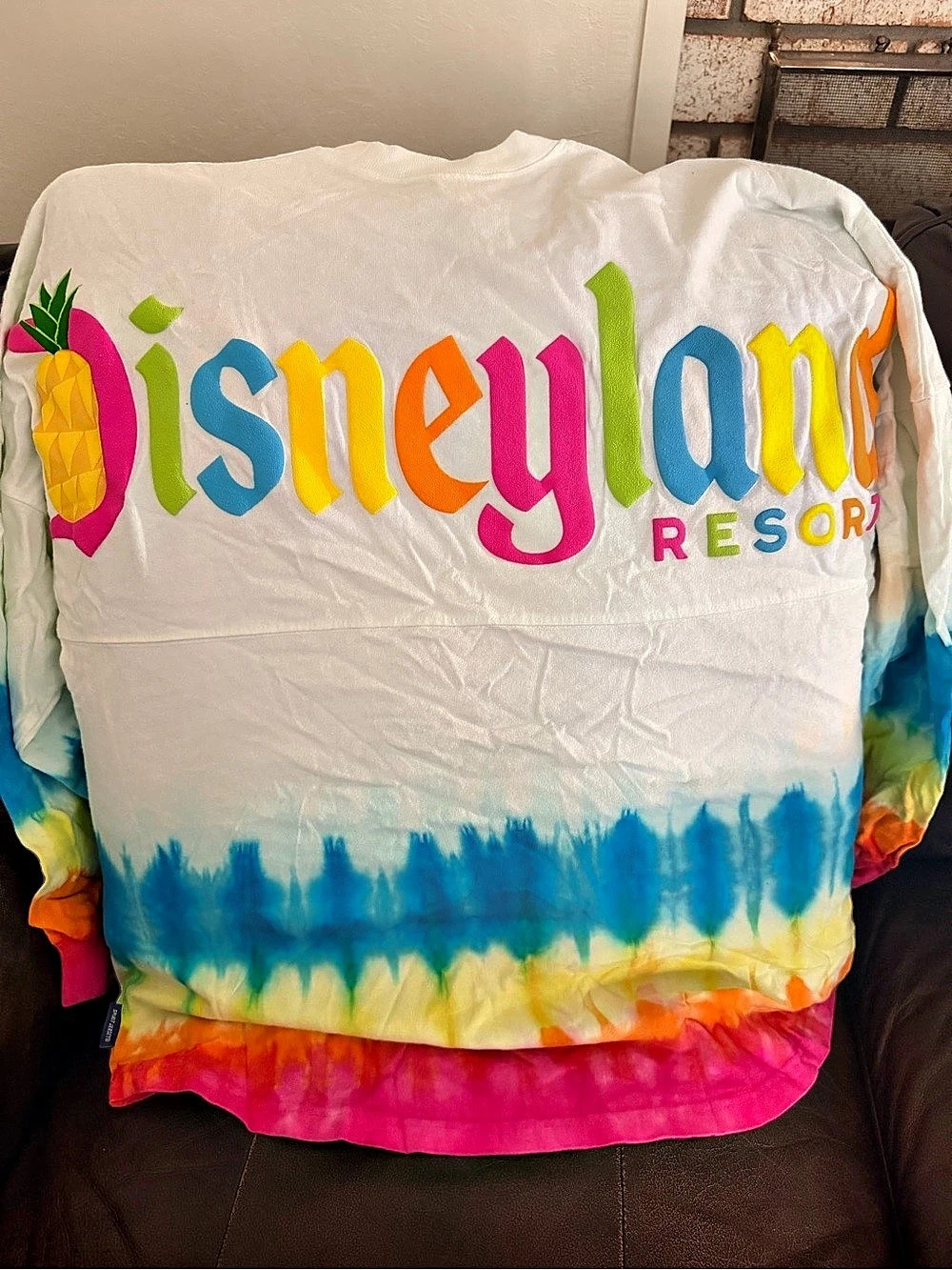 Disneyland shaved ice Tie-Dye spirit jersey